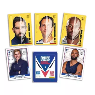 Album de stickers + pochettes PANINI JO 2024 Equipe de France - JEU DE STICKERS