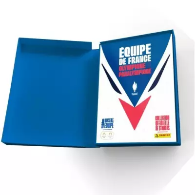 Album de stickers PANINI JO 2024 Équipe de France - Coffret premium