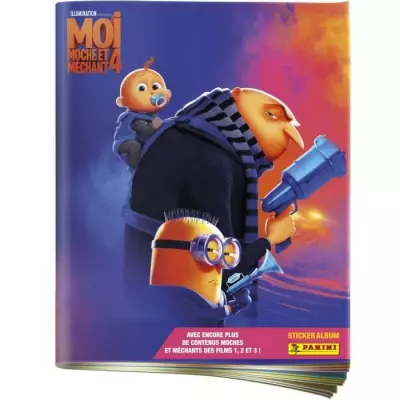 Album Stickers PANINI Moi Moche et Méchant - 180 stickers