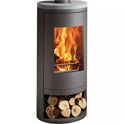 Poele a bois PANADERO Sydney Ecodesign - 7,4 kW - Bûches 50 cm - Compact et Performant