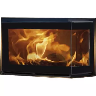 Foyer à bois PANADERO Ecodesign - 5,9 kW - Bûches 50 cm
