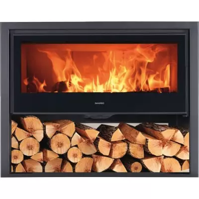 Poele a bois PANADERO Chopin 3V Ecodesign - 8,2 kw - Bûches 80 cm