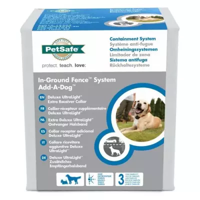 Collier Anti Fugue Pour Chien Deluxe Ultralight Petsafe - Facile à Installer