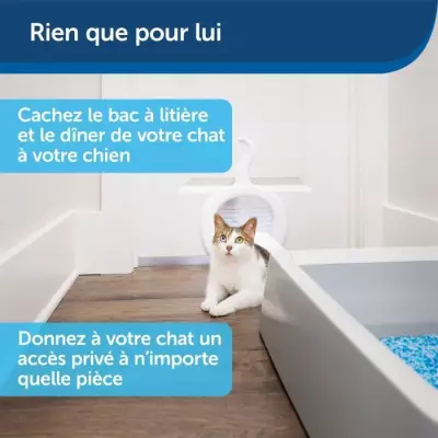 Passage pour chat PETSAFE CAT CORRIDOR™ Blanc - Kit aménagement habitat