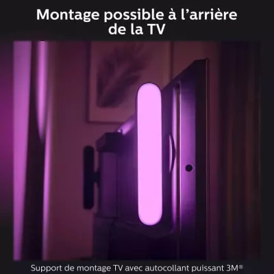Lampe connectée Philips Hue Hue Play Pack x1 - Blanc 