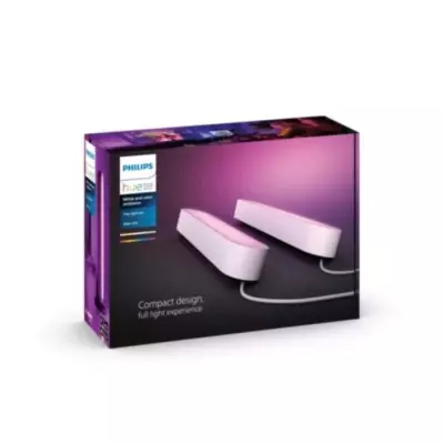 Philips Hue Play Pack x2 - Blanc - Lumière connectée
