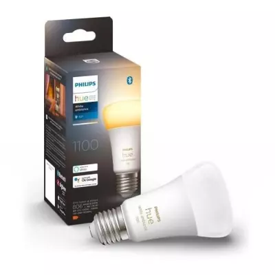 Ampoule connectée Philips Hue White Ambiance E27 75W - Lumière intelligente