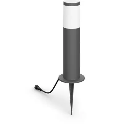 Lampe de jardin PHILIPS Utrecht 6W, 2700K - Anthracite