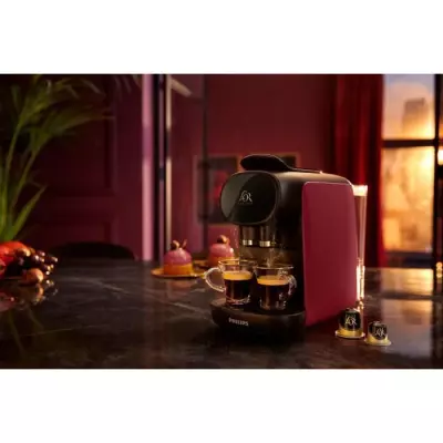 Cafetière à dosette Philips LM9012/50 - L'Or Sublime - Rouge