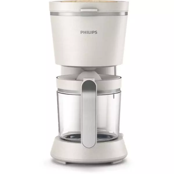 Cafetiere filtre - PHILIPS - HD5120/00 - 1.2 L - Blanc mat - Écologique