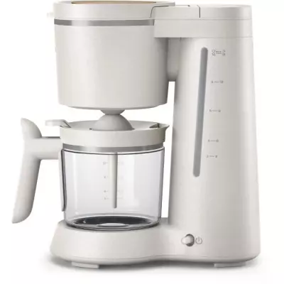 Cafetière filtre Philips HD5120/00 1.2L Blanc mat - Écologique Cafetière filtre Philips HD5120/00 1.2L Blanc mat - Écologique