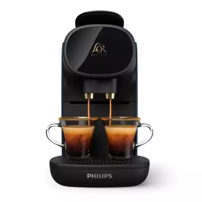 Machine à café double expresso PHILIPS L'Or Barista LM9012/40 - Bleu nuit
