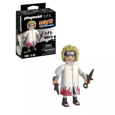 Figurine PLAYMOBIL 71109 Minato, Ninja du manga - Accessoires inclus Figurine PLAYMOBIL 71109 Minato, Ninja du manga - Accessoires inclus