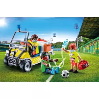 Véhicule de secours PLAYMOBIL 71204 - City Action Les Secouristes