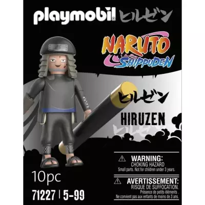 Figurine PLAYMOBIL 71227 Hiruzen - Naruto Shippuden - Dès 5 ans