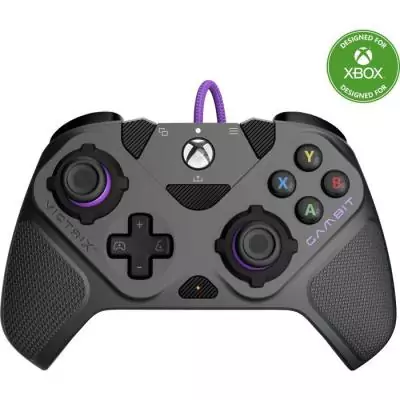 Manette de tournoi Turtle Beach Victrix Gambit Prime - Filaire, Programmable, Xbox Manette de tournoi Turtle Beach Victrix Gambit Prime - Filaire, Programmable, Xbox