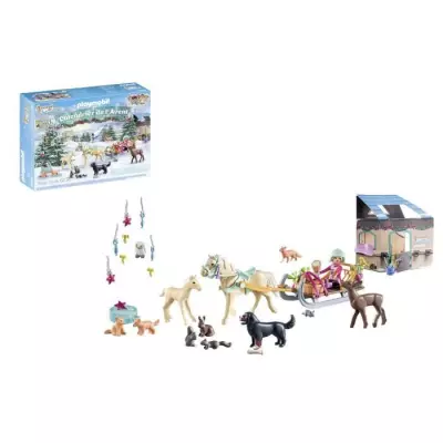 Calendrier de l'Avent PLAYMOBIL - Equestre - Magie de Noël