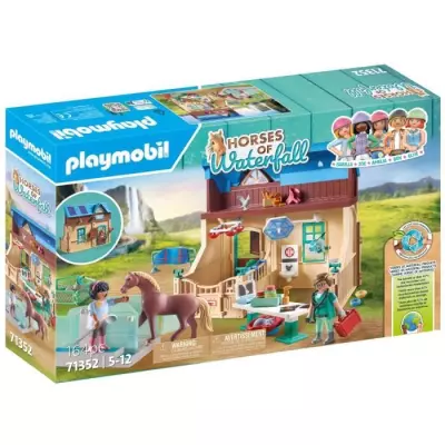 Découvrez le Centre de Thérapie des Chevaux avec ce Set PLAYMOBIL 71352!