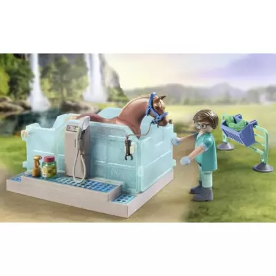 Découvrez le Centre de Thérapie des Chevaux avec ce Set PLAYMOBIL 71352!