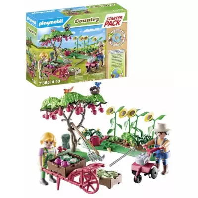 Découvrez le PLAYMOBIL 71380 Starter Pack Jardin potager!