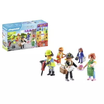 Figurines PLAYMOBIL Métiers - City Life - 5 ans - 58 pièces Figurines PLAYMOBIL Métiers - City Life - 5 ans - 58 pièces