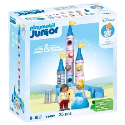 Découvrez le monde enchanté de Cendrillon avec ce château Playmobil Junior - Univers miniature