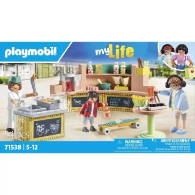 Stand de restauration rapide Playmobil 71538 - Univers miniature Stand de restauration rapide Playmobil 71538 - Univers miniature