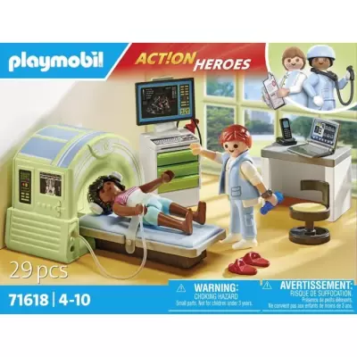 Scanner médical PLAYMOBIL 71618 pour soigner les patients, City Life -70% Scanner médical PLAYMOBIL 71618 pour soigner les patients, City Life -70%