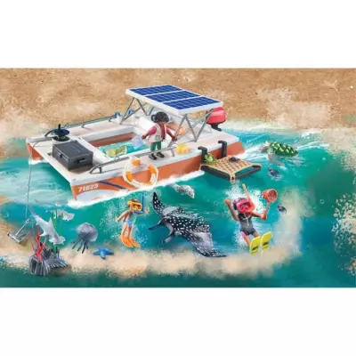 Explorez les récifs avec le bateau de surveillance PLAYMOBIL ! Explorez les récifs avec le bateau de surveillance PLAYMOBIL !