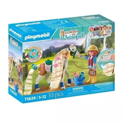 Figurine miniature PLAYMOBIL 71639 Ellie avec cheval, Horses of Waterfall Figurine miniature PLAYMOBIL 71639 Ellie avec cheval, Horses of Waterfall