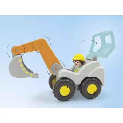 Excavatrice PLAYMOBIL Junior 71684 pour bébé, dès 12 mois Excavatrice PLAYMOBIL Junior 71684 pour bébé, dès 12 mois