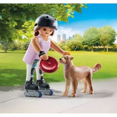 Découvrez la Rolleuse et son Retriever de PLAYMOBIL 71739 Découvrez la Rolleuse et son Retriever de PLAYMOBIL 71739