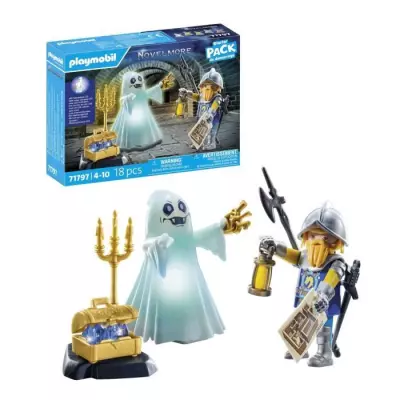 Jeu PLAYMOBIL 71797 Chevalier et fantôme lumineux - Univers miniature Jeu PLAYMOBIL 71797 Chevalier et fantôme lumineux - Univers miniature