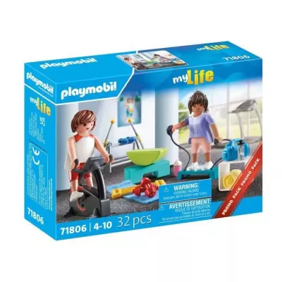 Entraînement sportif en miniature avec PLAYMOBIL 71806 Entraînement sportif en miniature avec PLAYMOBIL 71806
