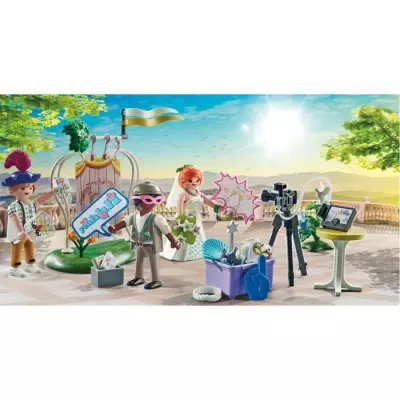Jeu PLAYMOBIL 71367 : Couple de mariés avec appareil photo - City life Jeu PLAYMOBIL 71367 : Couple de mariés avec appareil photo - City life