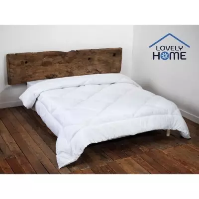 Couette anti-acariens 350gr/m² LOVELY HOME - 240x260 cm - Blanc