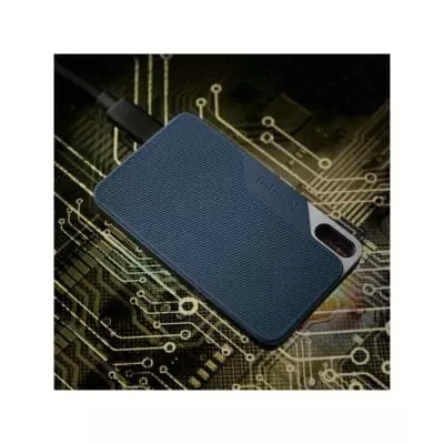 Disque Dur Interne - INTENSO - TX100 - 500 Go - Portable SSD - Couleur Bleu