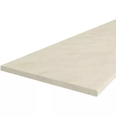 Plan de travail Stratifié - L 180 cm - Ep 28 mm - Beige mat