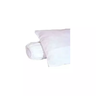 Protégez votre oreiller avec notre sous-taie en coton 100% gratté - Blanc 60x60 cm