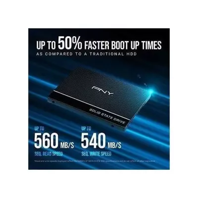 PNY - CS900 SATA - Disque SSD 2,5 - 500GB - Performances exceptionnelles