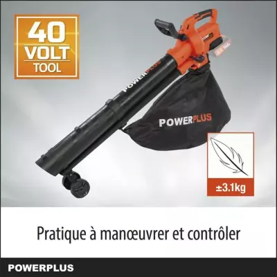 Souffleur de Feuilles 3-en-1 sans Fil - POWDPG75270