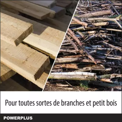 Tronçonneuse à Batterie POWDPG7572 - Compacte et Puissante