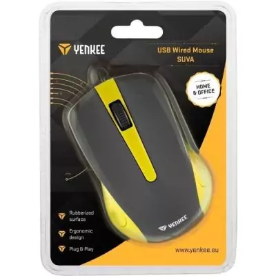 Souris - JAUNE SUVA - YENKEE - YMS 1015YW