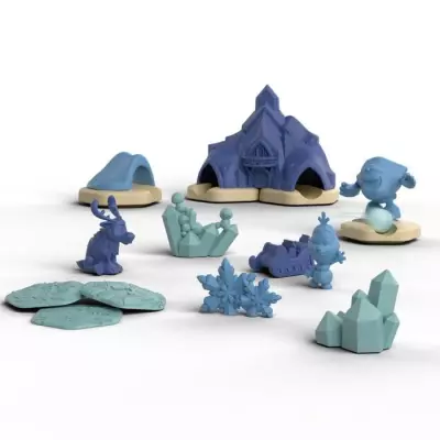 Gravitrax Junior La Reine des Neiges : Set d'extension 33 pièces