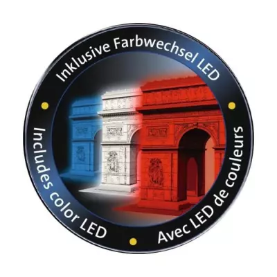 Puzzle 3D Arc de Triomphe illuminé Ravensburger - Enfant 8 ans