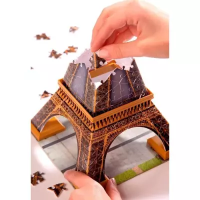 Puzzle 3D Tour Eiffel - Ravensburger - Sans colle - 216 pièces