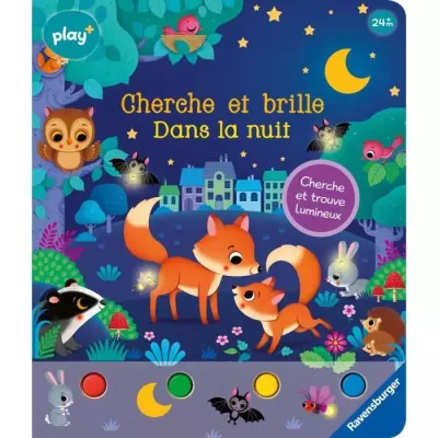 Ravensburger play+ Cherche et brille - Livre pour bébé