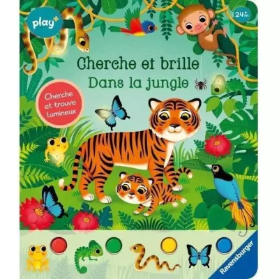 Jouet d'activité Ravensburger play+ Cherche et brille - Dans la jungle