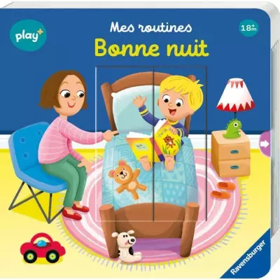 Ravensburger play+: Mes routines pour une bonne nuit - Livre premier âge