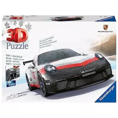 Puzzle 3D Porsche 911 GT3 Cup - 108 pièces numérotées - Sans colle